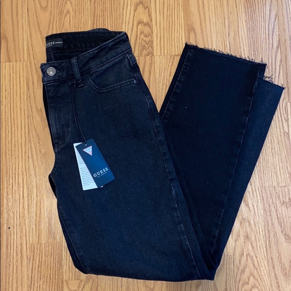 GUESS Two Tone 1981 Straight Leg Jeans